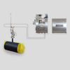 硫磺回收尾气比值分析仪, 原位控雾探头 和实用控制面板，硫磺比值分析仪